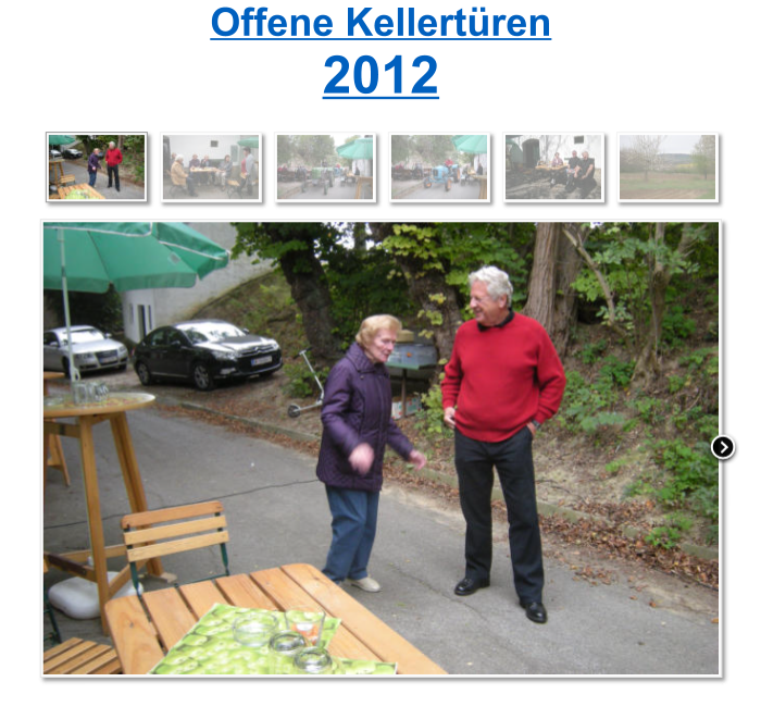 Offene Kellertüren 2012